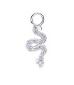 Charmed Snake Silver Charms CH-352